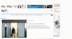 Desktop Screenshot of lift-journal.de
